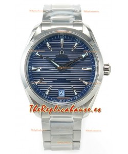 Omega Aqua Terra 150M Summer Dial Azul Caja Acero 904L Réplica Espejo 1:1 41MM 