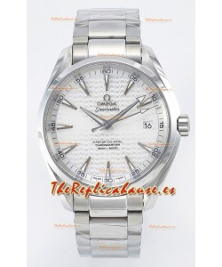 Omega Aqua Terra 150M Dial Blanco Caja Acero 904L Réplica Espejo 1:1 41MM 