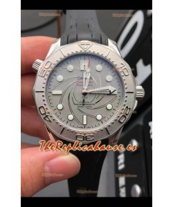 Omega Seamaster 300M Co-Axial Master Chronometer Dial Gris Bisel Titanio - Réplica a Espejo 1:1