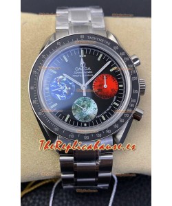 Omega Speedmaster Moon to Mars Edition Chronograph 42MM Dial Negro Reloj Réplica a Espejo 1:1