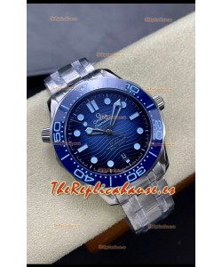 Omega Seamaster 300M Azul Summer Suizo Acero 904L Réplica a Espejo 1:1