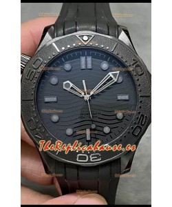 Omega Seamaster 300M "Black Black" Caja de Cerámica Reloj Réplica a Espejo 1:1