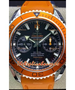 Omega Planet Ocean 600M Cronógrafo Acero 904L Reloj Réplica Espejo 1:1