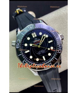 Omega Seamaster Edición Diver 300M Reloj Réplica Espejo 1:1 Dial Negro