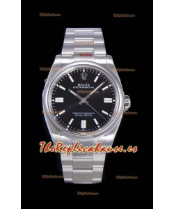 Rolex Oyster Perpetual REF#124300 41MM Movimiento Cal.3230 Réplica Suizo Dial en Negro Acero 904L Reloj Réplica a Espejo 1:1