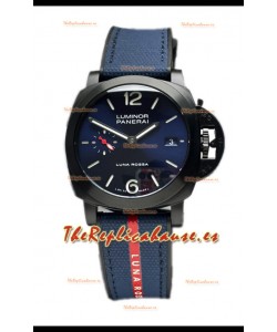 Panerai Luminor Marina PAM1408 Quaranta DLC Coated Luna Rossa Reloj Réplica Espejo 1:1 40MM