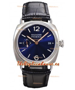 Panerai Radiomir PAM1293 Quaranta 40MM Acero 904L Dial Azul Reloj en Réplica Espejo 1:1 