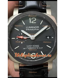 Panerai Luminor PAM01096 Edición Luna Rossa Challenger Reloj Réplica Suizo Espejo 1:1