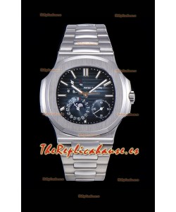 Patek Philippe Nautilus 5712/1A Reloj Réplica Suizo en calida Espejo 1:1 Dial Azul 