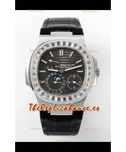 Patek Philippe Nautilus 5712/1A 1:1 Quality Reloj Réplica Suiza en Dial Gris