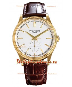 Patek Philippe Calatrava 6119G Caja Oro Amarillo Reloj Reloj Réplica Espejo 1:1 