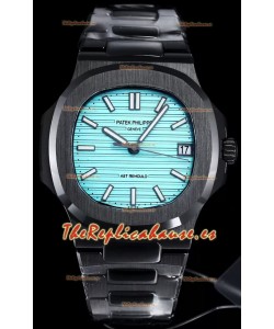 Patek Philippe Nautilus 5711 AET Remould Edición Cerámica Negra Tiffany Verde Reloj Réplica Suiza