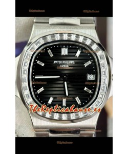 Patek Philippe Nautilus 5711/1A-014 Reloj Réplica Suiza Espejo 1:1 en Dial Marrón