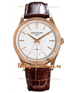 Patek Philippe Calatrava 6119R Caja Oro Rosado Reloj Réplica Espejo 1:1 