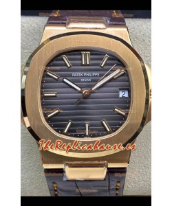 Patek Philippe Nautilus 5711 Acero 904L Actualizado 2023 Reloj Réplica - Dial Gris