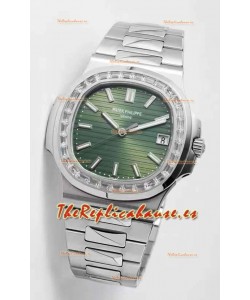 Patek Philippe Nautilus 5711/1A-014 Reloj Réplica Suizo a espejo 1:1 Dial Verde Acero 904L