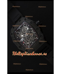 Richard Mille RM35-2 Rafael Nadal Caja de Carbón Forjado con Correa Negra
