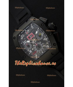 Richard Mille RM011-FM Felipe Massa Reloj con Caja de Cerámica color Negro, correa en color Negro