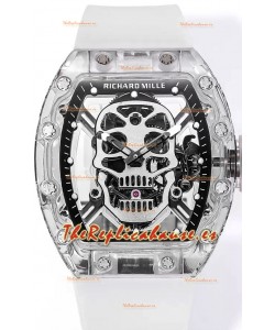 Richard Mille RM52-01 Sapphire Caja con Movimiento Tourbillon Réplica Ultimate a Espejo 1:1
