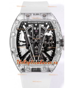 Richard Mille RM27-03 Caja Zafiro Sapphire con Genuino Movimiento Tourbillon Réplica 1:1 Ultimate