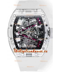 Richard Mille RM38-02 Zafiro Bubba Watson Genuino Movimiento Tourbillon Réplica Espejo 1:1