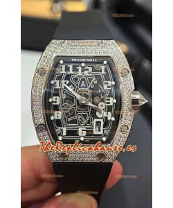 Richard Mille RM67-01 Caja Titanio Diamantes 1:1 Reloj Réplica Suiza 