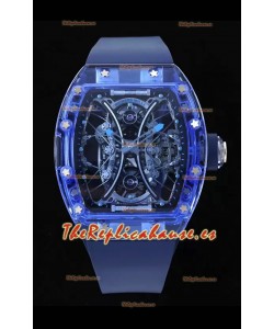 Richard Mille RM53-01 Pablo Mac Donough Caja de Zafiro con Movimiento Tourbillon Original