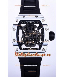 Richard Mille RM052-01 Tourbillon en Caja de Carbono NTPT Blanco - Calidad Espejo 1:1