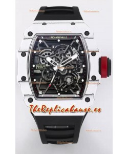Richard Mille RM35-01 Rafael Nadal Caja de Fibra de Carbono con Genuino Tourbillon Reloj Super clone