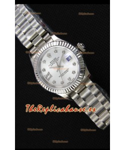 Rolex Datejust Ladies Star Diamonds Markers Reloj Suizo Réplica a Espejo 1:1 Movimiento CAL.2236