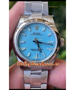 Rolex Oyster Perpetual REF#277200 31MM Movimiento y Réplica Suizo Dial Azul Acero 904L Reloj Réplica Espejo 1:1