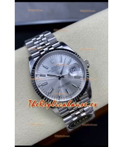 Rolex Datejust Movimiento Cal.3235 Réplica Espejo 1:1 Acero 904L 36MM - Dial Acero