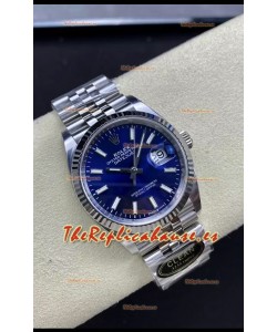 Rolex Datejust Movimiento Cal.3235 Réplica Espejo 1:1 Acero 904L 36MM - Dial Azul