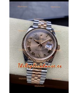 Rolex Datejust 126234-0027 36MM Replica Suiza en Acero 904L en Dial Oro Réplica a Espejo 1:1