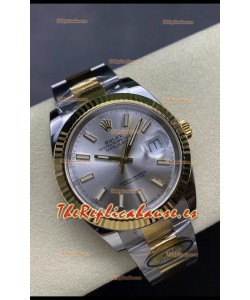 Rolex Datejust M126333 41MM ETA3235 72 Horas Energía Steel Dial Oyster Réplica Espejo 1:1 Oro Amarillo Aceor 904L