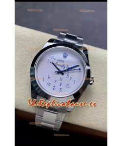 Rolex Datejust 41MM Dial "Who Cares I'm already Late" en Movimiento Suizo Automático