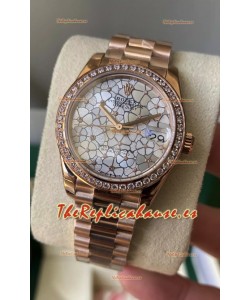 Rolex Datejust M278248 31MM Réplica Suiza en Oro - Dial Motivo Calidad Espejo 1:1