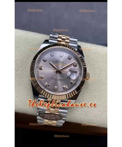 Rolex Datejust Movimiento Cal.3235 Réplica Espejo 1:1 Acero 904L 41MM - Caja Oro Rosado Dos Tonos