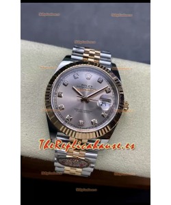Rolex Datejust 126331 41MM Suizo ETA 3235 Reloj Réplica Espejo 1:1 en Oro Rosado Acero 904L
