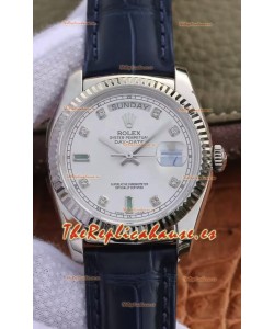 Rolex Day Date Reloj Acero 904L Dial Acero 36MM - Calidad Espejo 1:1