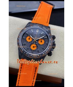 Rolex Daytona DiW Reloj Edición Carbono Narajna - Caja Carbono Forjado Réplica Espejo 1:1