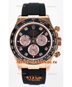 Rolex Cosmograph Daytona M126515 Oro Rosado Movimiento Original Cal.4131 - Reloj Acero 904L