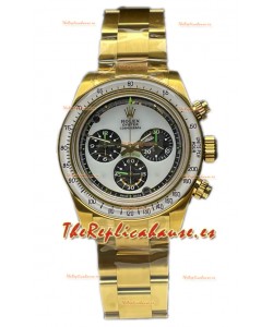 Rolex Daytona 116508 Neon Artisans De Geneve Oro Amarillo Reloj Réplica Suizo