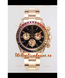 Rolex Cosmograph Daytona 116595RBOW Oro Rosado Movimiento Original Cal.4130