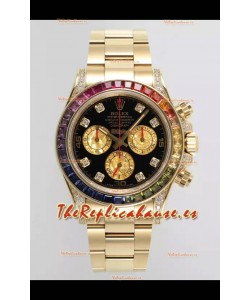 Rolex Cosmograph Daytona 116598BROW Oro Amarillo Movimiento Original Cal.4130