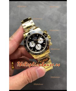 Rolex Cosmograph Daytona M126518LN Oro Amarillo Dial Negro Movimiento Original Cal.4132