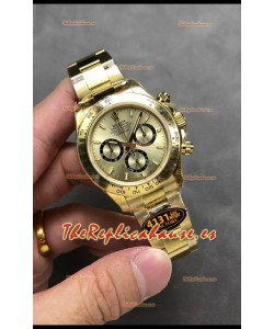 Rolex Cosmograph Daytona M126518 Caja Oro Amarillo y Dial Dorado Movimiento Original Cal.4131