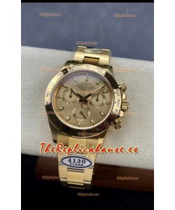 Rolex Cosmograph Daytona 116508 Oro Amarillo Movimiento Original Cal.4130 - Reloj Acero 904L Mejorado Ultimate