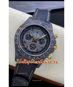 Rolex Cosmograph Daytona Edición DiW AVIA GRIS Reloj Fibra de Carbono - Movimiento Cal.4130