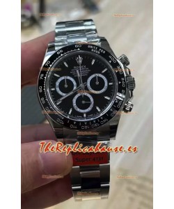 Rolex Cosmograph Daytona M126500LN Dial Negro Movimiento Original Cal.4131 - Reloj Acero 904L